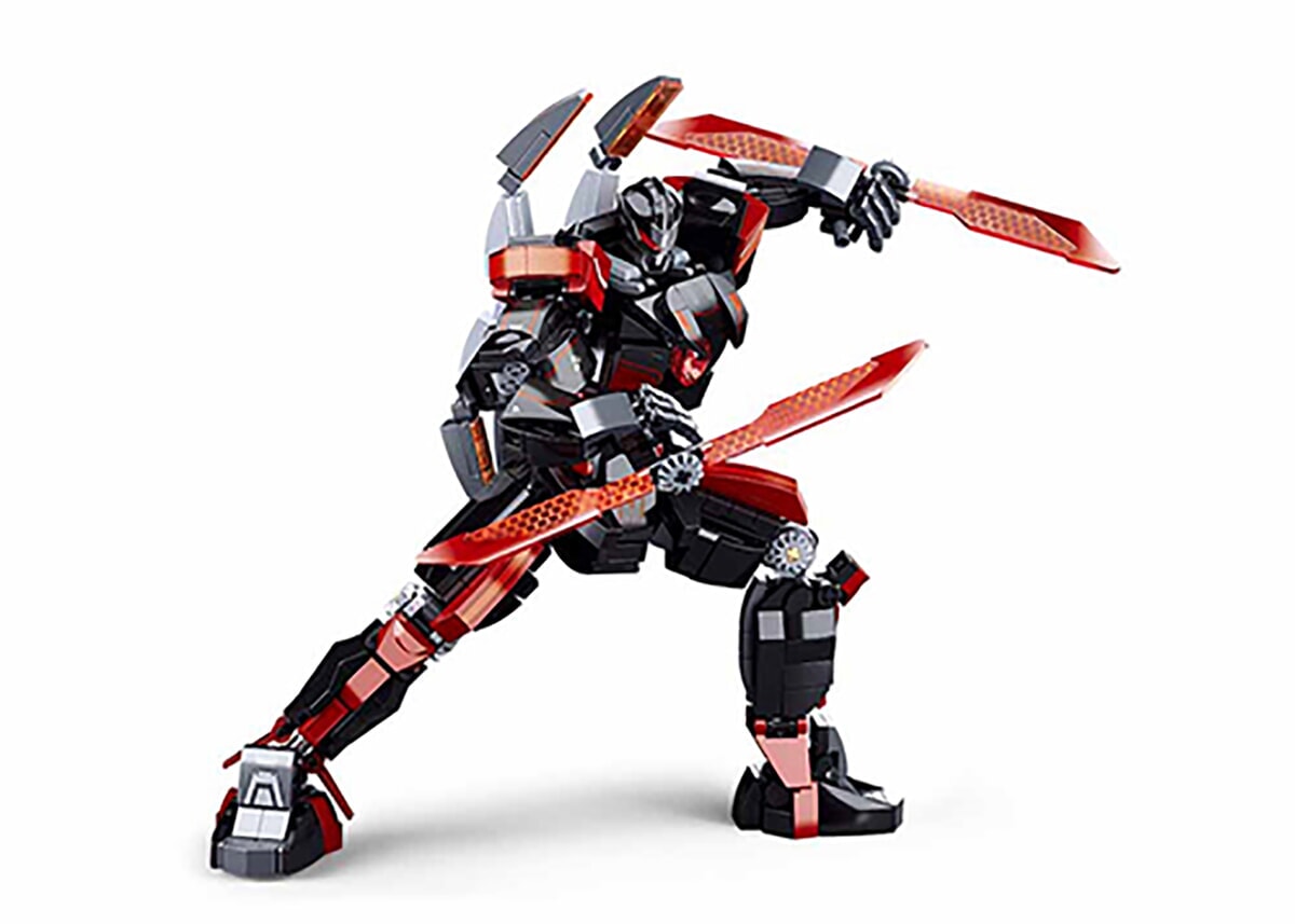Sluban p.r. mecha zwart oranje space (m38-b1120)