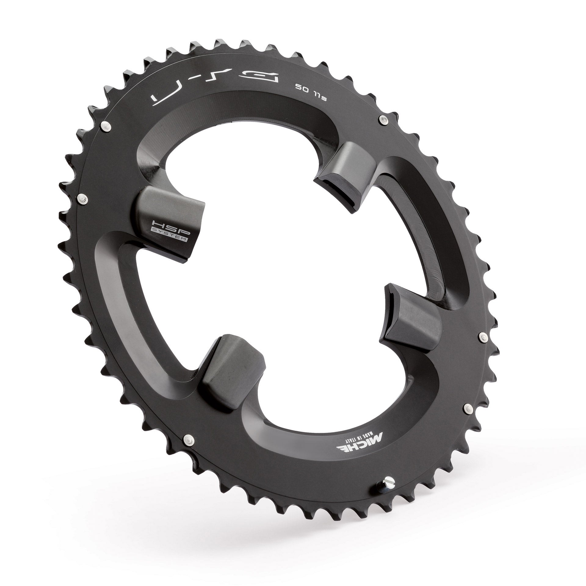 Miche kettingblad 11v 52t utg passend ultegra zwart shimano