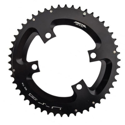 Miche kettingblad 105 11v 52t alu zwart shimano utg 5800