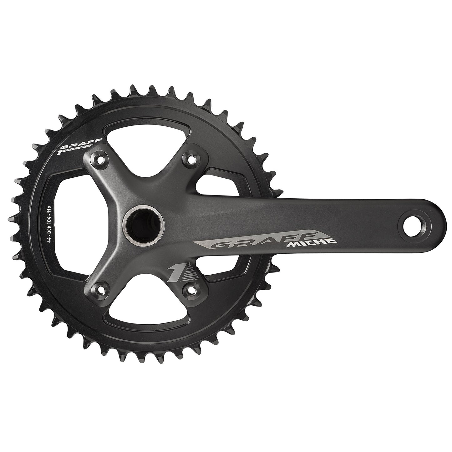 Miche crankset graff one 172,5 44t 11v