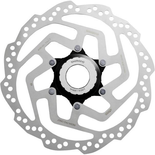 Shimano remschijf 180mm sm-rt10 centerlock oem