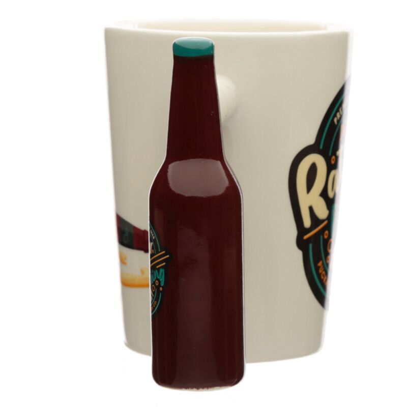 Rather be drinking beer - gevormd handvat keramiek mok
