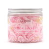 Roze limonade sherbet pot met whipped soap bodywash