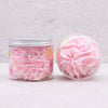 Roze limonade sherbet pot met whipped soap bodywash