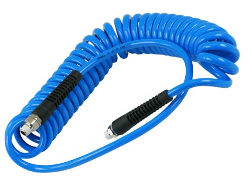 Spiraalslang pu 5.5x8 1 4 buitendraad 8mtr blauw (10)