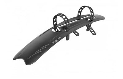 Polisport Voorspatbord Michigan Mudflap Zwart