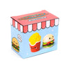 Hammy de burger friet foodiemals peper- en zoutstel