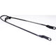 spatbordstang achter bumper 28 zwart