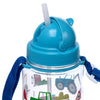 Ecozen kinder waterfles 450ml flip straw kleine tractors