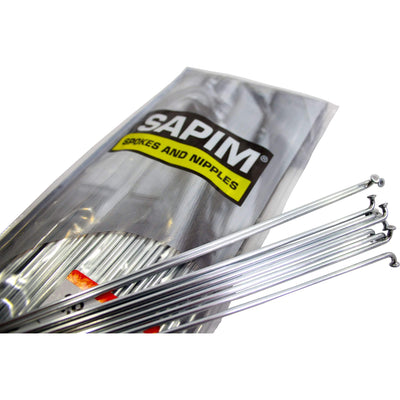 Sapim spaak 13-256 z nippel (1 stuk)