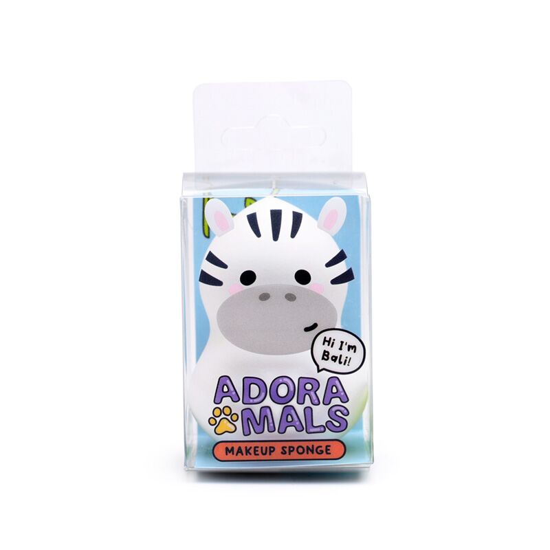 Adoramals bali de zebra make up blender spons