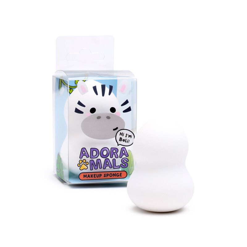Adoramals bali de zebra make up blender spons