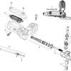 Sram scheibenbremse db6 disc brakes db6 right black