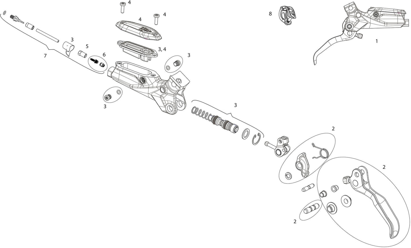 Sram g2 rs disc brake