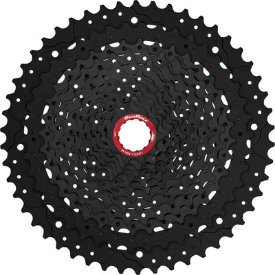 Sunrace cassette csmz800 12v 11-51t zwart