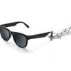 Caliber soundglasses smart-bril gepolariseerd - zwart