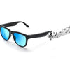 Caliber soundglasses smart-bril gepolariseerd - blauw