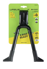 standaard dubbel BigFoot staal 28 inch zwart - afbeelding 1