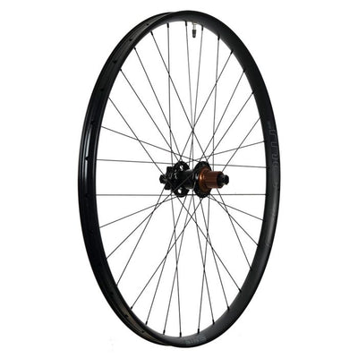 Stan's flow mk4 rear wheel - 29'' - 12x148 ta - shimano micro spline - 6-bolt - gray