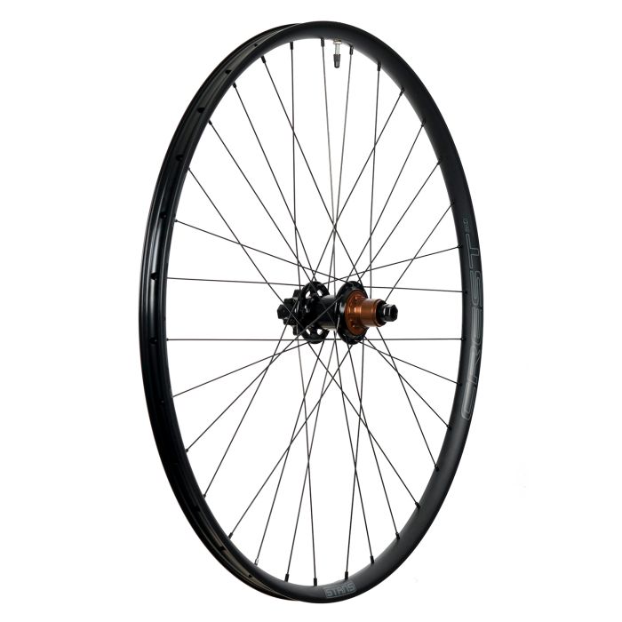 Stan's crest mk4 front wheel - 29'' - 15x110 ta - 6-bolt - gray