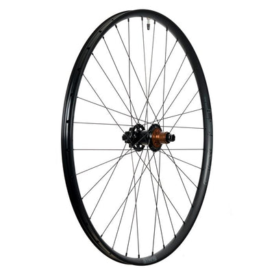 Stans stan's crest mk4 rear wheel - 29'' - 12x148 ta - shimano micro spline - centerlock - gray
