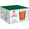 Theeglas geharde glas 300ml set 4sts