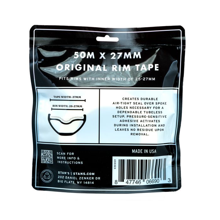 Stans stan's rim tape (50m) - 27mm