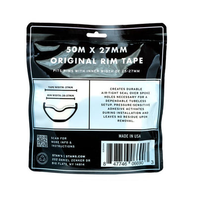 Stans stan's rim tape (50m) - 27mm