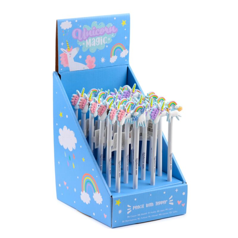 Unicorn magic - pvc top potlood