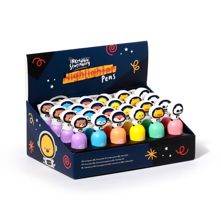 Space team highlighter (6 kleuren)