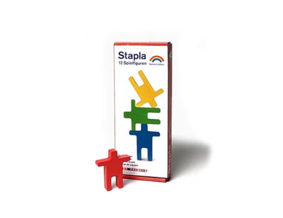 Neue freunde stapla - speelfiguren - rainbow