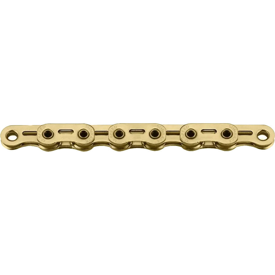Spanninga sunrace ketting cn11z 11v 126l flat top goud