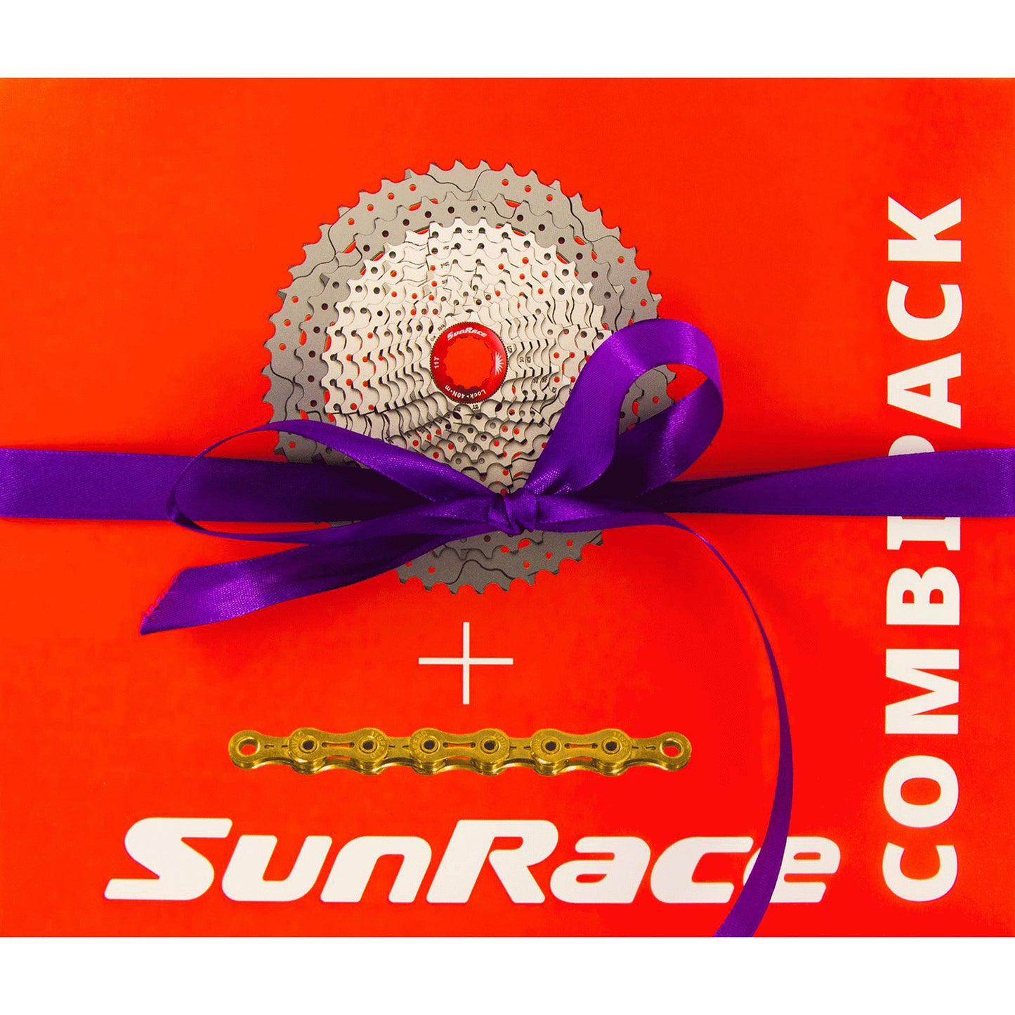 Superior sunrace combipack mz800 12v hg 11-51t met ketting cn12z