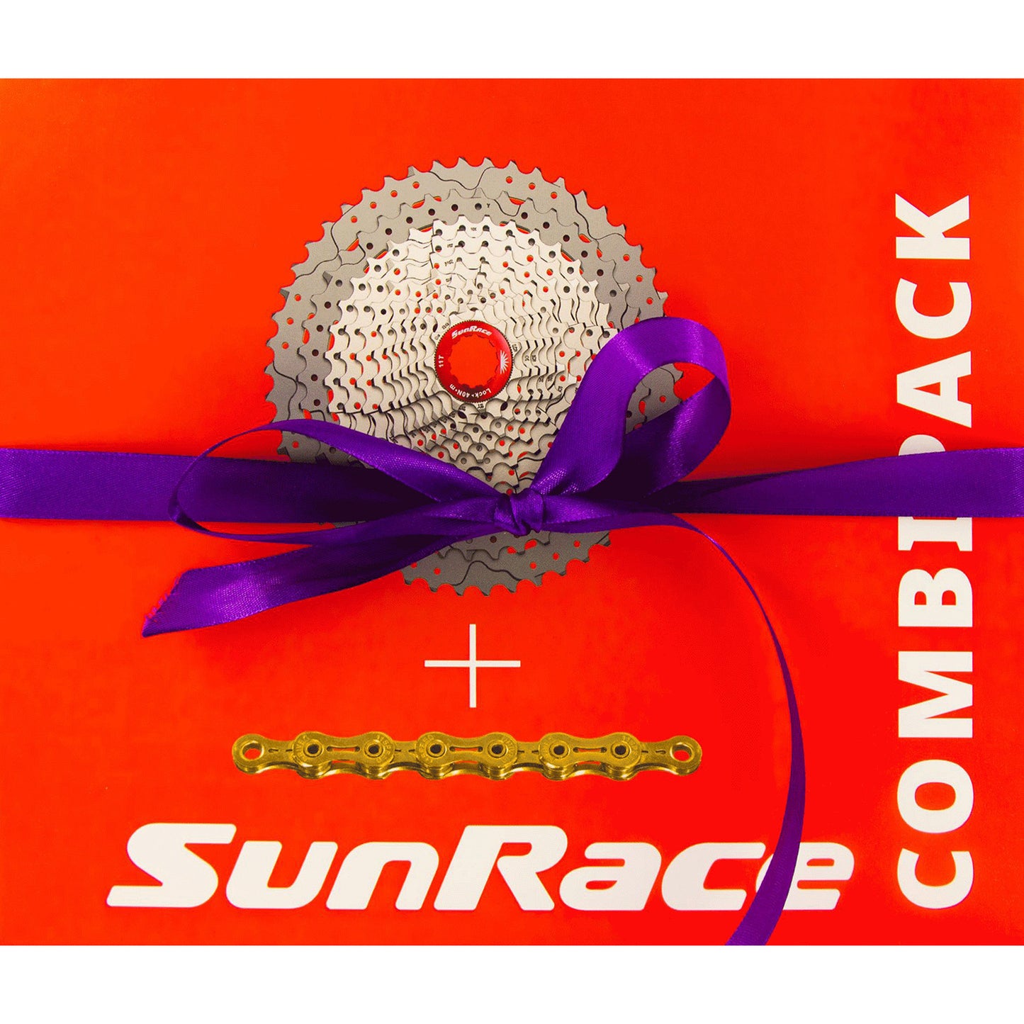Superior sunrace combipack csrs0 10v hg 11-28t met ketting cn10a