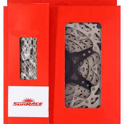 Spanninga sunrace combipack csrs0 10v hg 11-28t met ketting cn10a