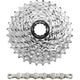Spanninga sunrace combipack csm96 9v 11-32t met ketting cnm94