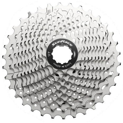 Spanninga sunrace cassette csrx11 11v 11-34t zilver