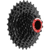 Superior sunrace cassette csrz800 12v 11-36t zwart rood