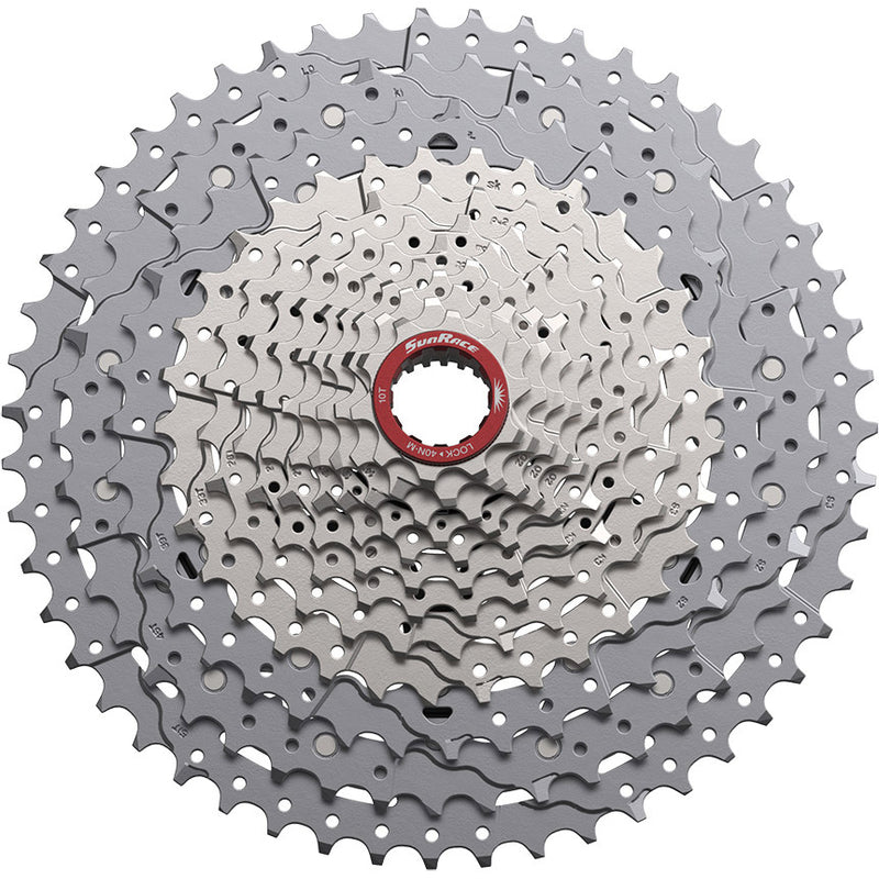 Sunrace cassette csmz933 12v 10-51t microspline zilv r