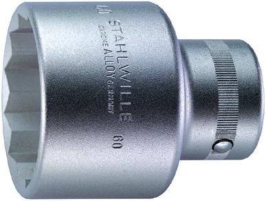Stahlwille dop 6k 1 -75mm