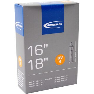 Schwalbe benelux b.v. schwalbe binnenband dv4 16 18 28 37-340 355 hv 32mm