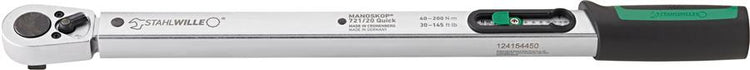 Stahlwille momentsleutel 30-150nm 1 2 ratel
