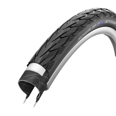 Schwalbe delta cruiser plus 28x15 8x13 8 37-622 28x1.40 zwart reflex