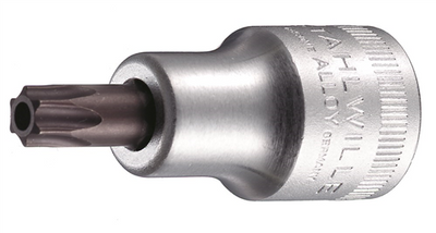 Stahlwille torxdop 1 2 t45 met gat