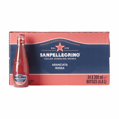 Sanpellegrino aranciata rossa flesje (24x 20cl)