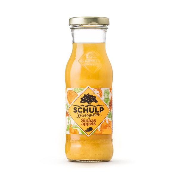 Schulp sinaasappelsap biologisch flesje (15x 20cl)