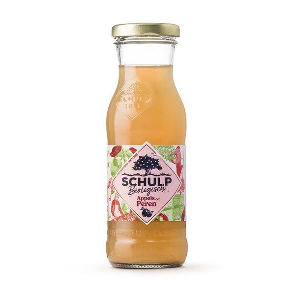 Schulp appel perensap biologisch flesje (15x 20cl)