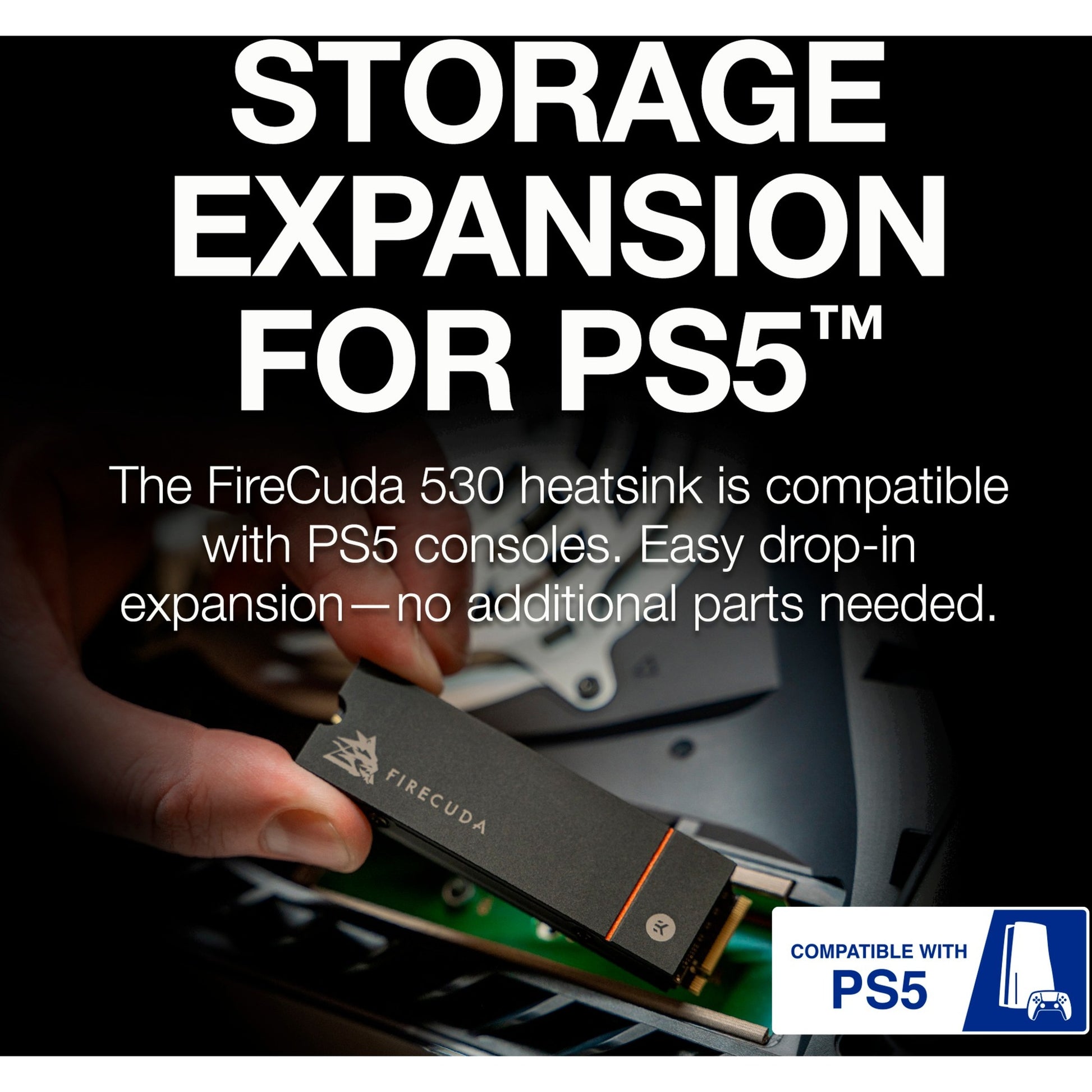Seagate FireCuda 530 500 GB met heatsink