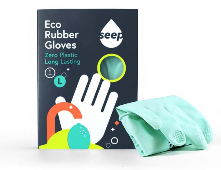 Seep schoonmaakhandschoenen - fsc natuurrubber - large