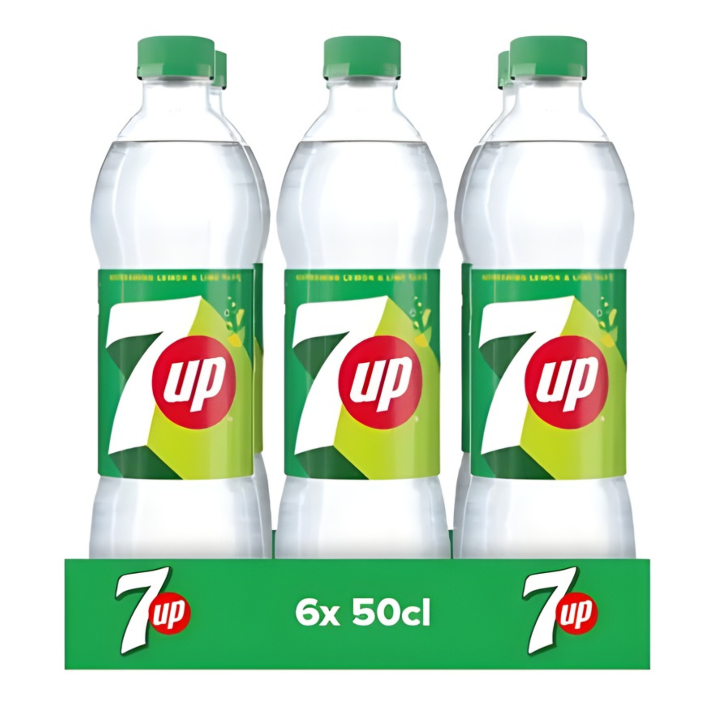 Seven up regular pet (6x 50cl)